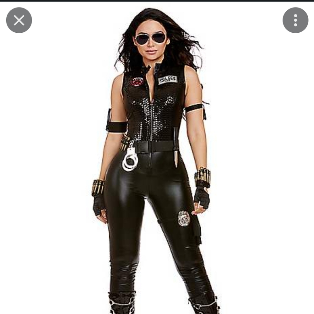 Sexy officer costume